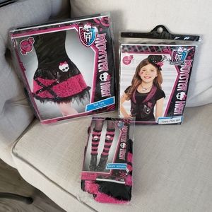 High monster costume size 8-10 girls.